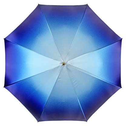 Handcrafted Fine and Elegant Light Blue Women's Umbrella