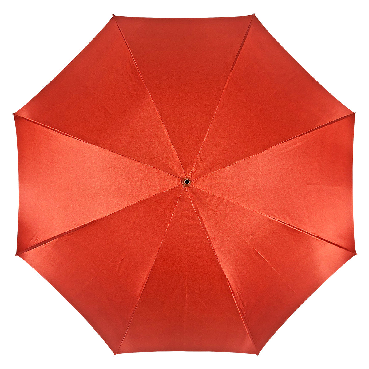 Luxury Red Umbrella with Egyptian Interior and 24K Gold Crystal Handle