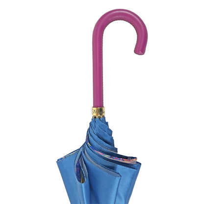 Handmade Unique Design Umbrella in Multicolor Satin Fabric