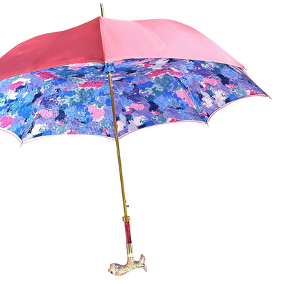 Exclusive Premium Umbrella – Hand-Painted 24K Gold Handle