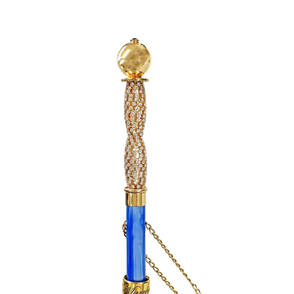 Elegant Handmade Umbrella with Exclusive Majolica Design