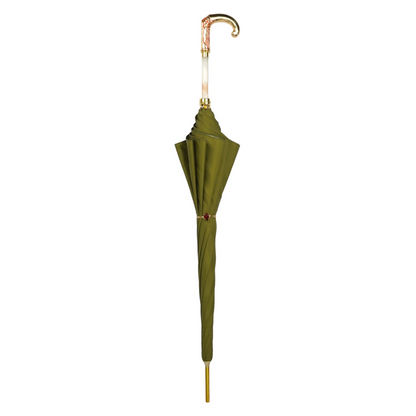 Exclusive Hot Air Balloon Design Umbrella with Gold-Plated Handle
