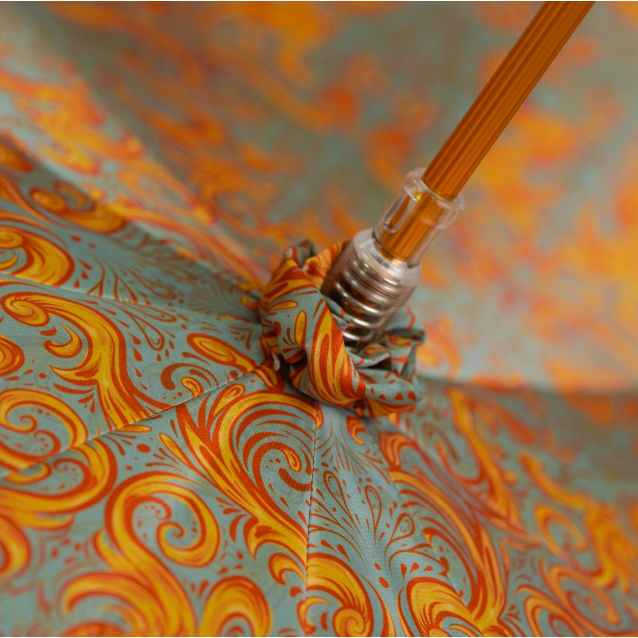 Chic Golden Elephant Umbrella for a Bold and Exotic Look