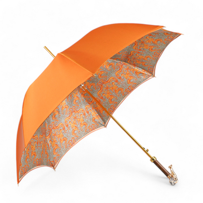 Chic Golden Elephant Umbrella for a Bold and Exotic Look