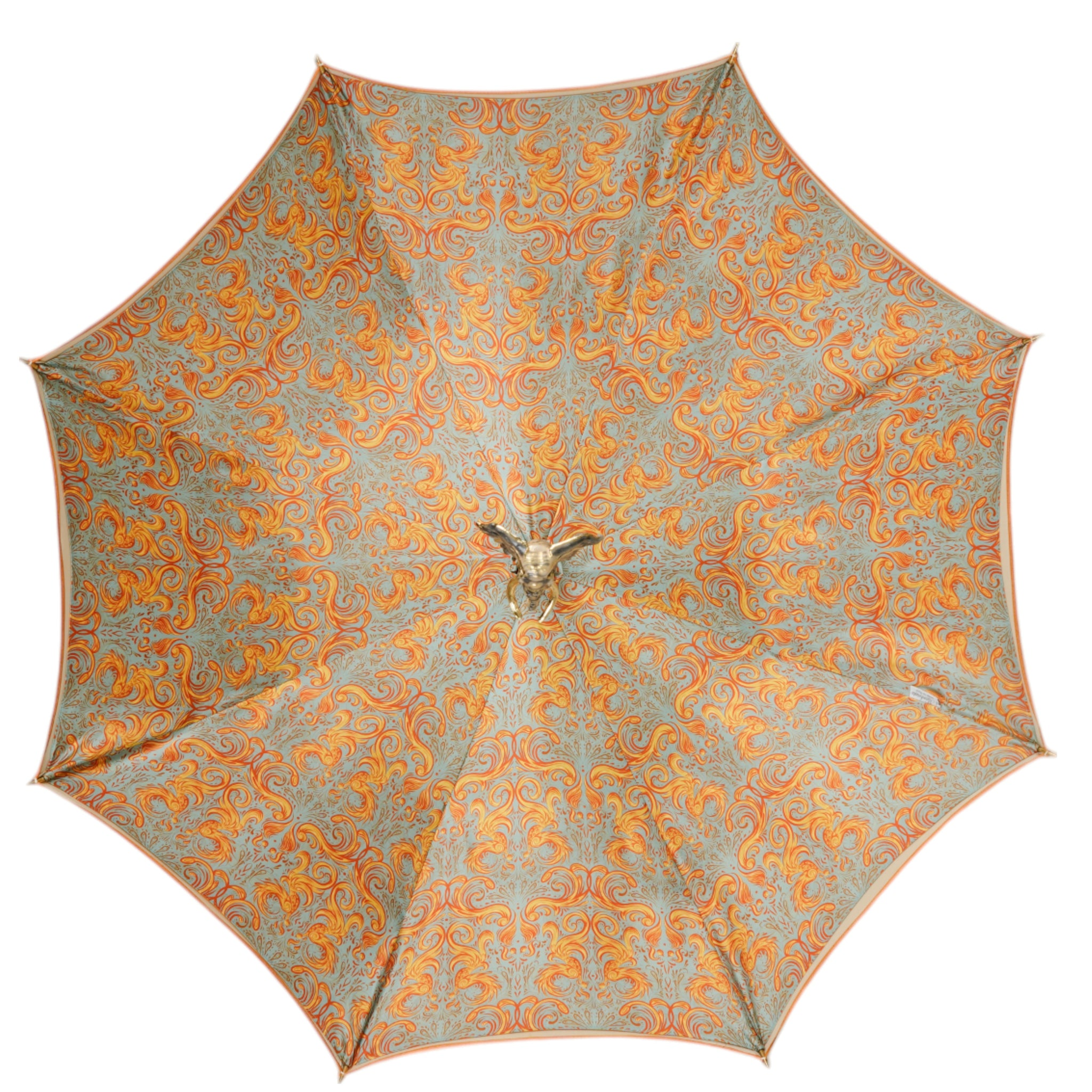 Chic Golden Elephant Umbrella for a Bold and Exotic Look