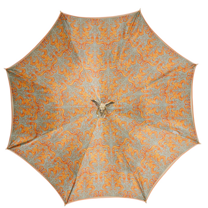 Chic Golden Elephant Umbrella for a Bold and Exotic Look