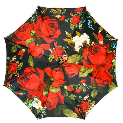 The Royal Rose Interior Umbrella – Elegance in Full Bloom