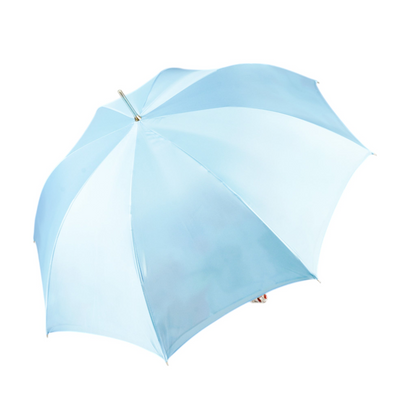 925 Silver-Plated Handle with Crystals - Handcrafted in Italy