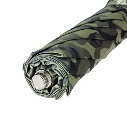 Camouflage Folding Umbrella with Skull Handle – Automatic Opening