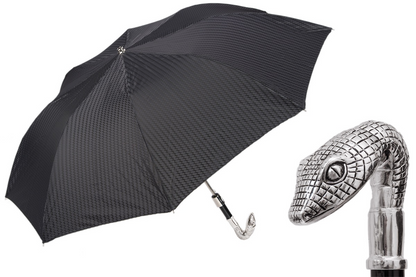 Head of Snake Folding Automatic Opening Umbrella – Handmade in Italy