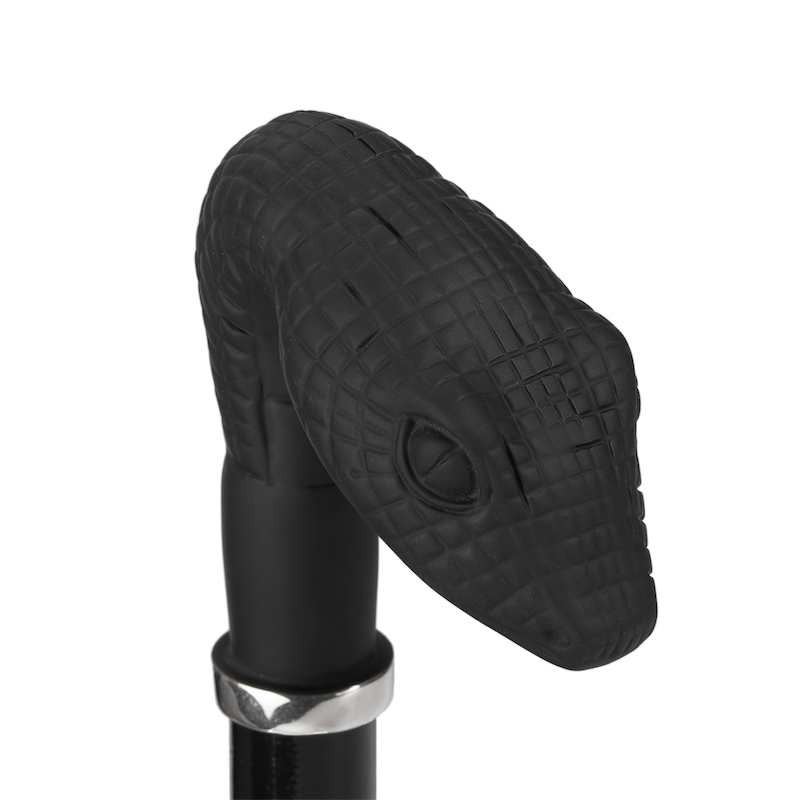 Rubber Snake Folding Automatic Opening Umbrella – Handmade in Italy