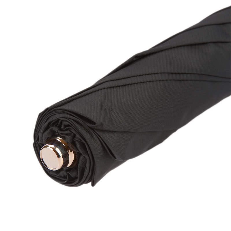 Chic Gold Skull Folding Automatic Opening Umbrella – Handmade in Italy