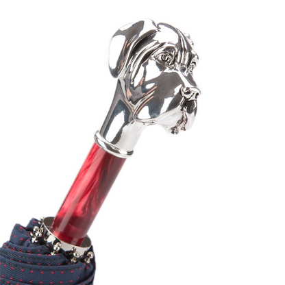 Polka Dot Labrador Folding Automatic Opening Umbrella – Italian Luxury