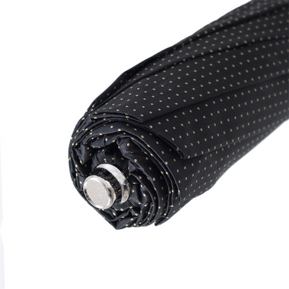 Classic Folding Umbrella with Wooden Handle – Automatic Opening