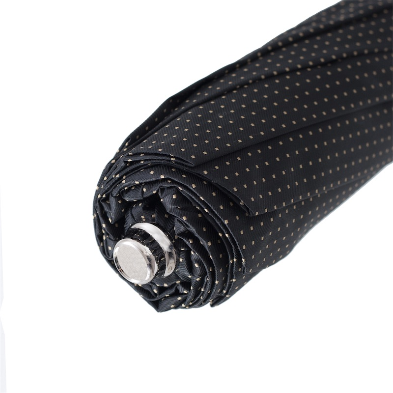 Classic Folding Umbrella with Wooden Handle – Automatic Opening