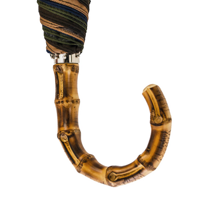 Winter Rainbow Folding Automatic Opening Umbrella – Handmade in Italy