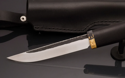 Collectible Yakut-Style Knife – N690 Steel with Hornbeam Handle