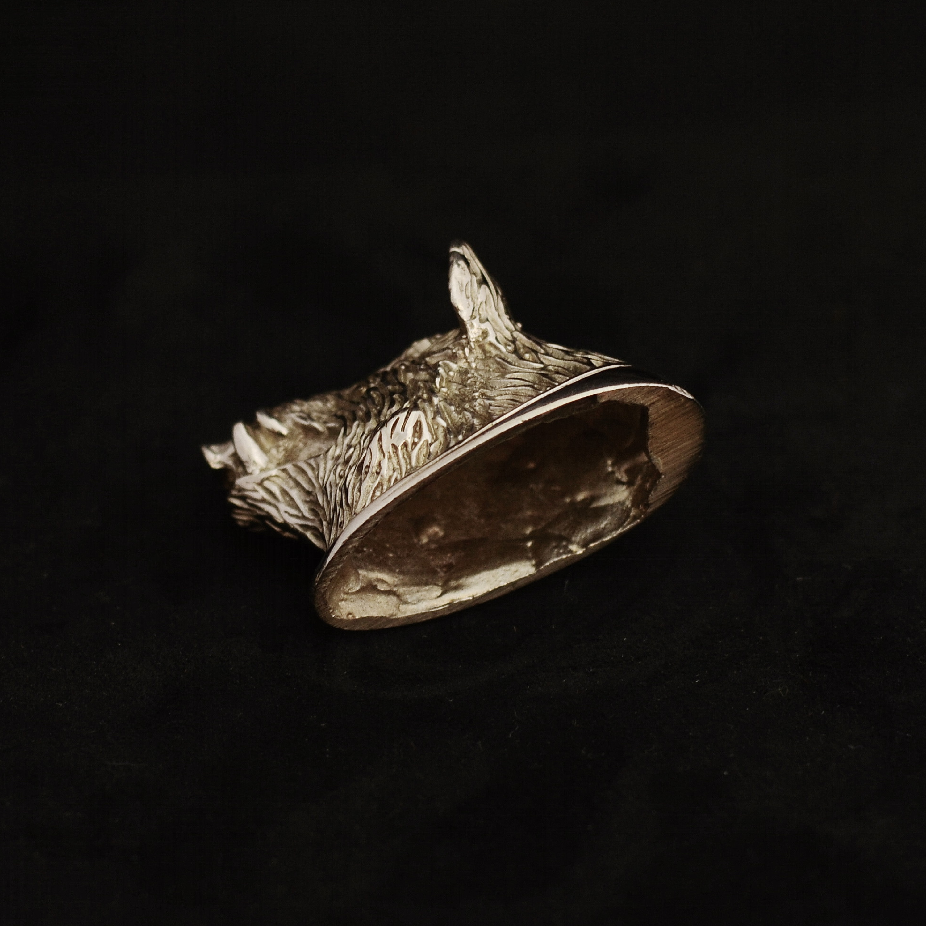 Boar Knife Pommel for Custom Knife Making Handmade - STRYI CARVING TOOLS