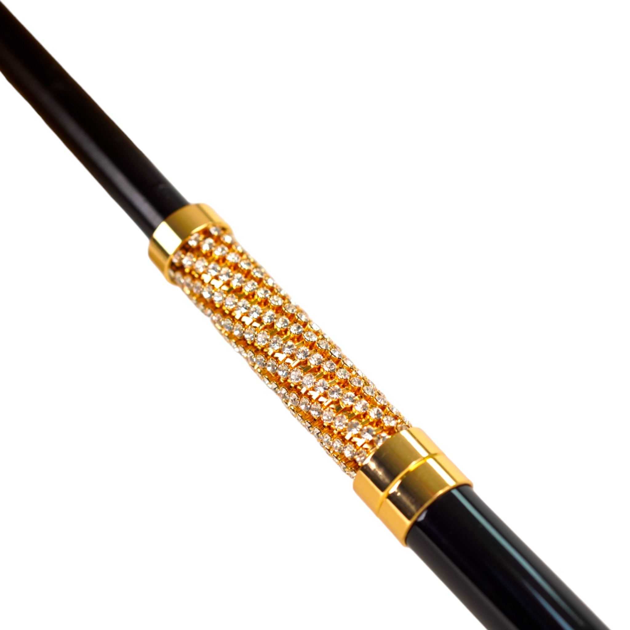 Limited Edition Jacquard Polka Dot Umbrella with 24K Gold Handle