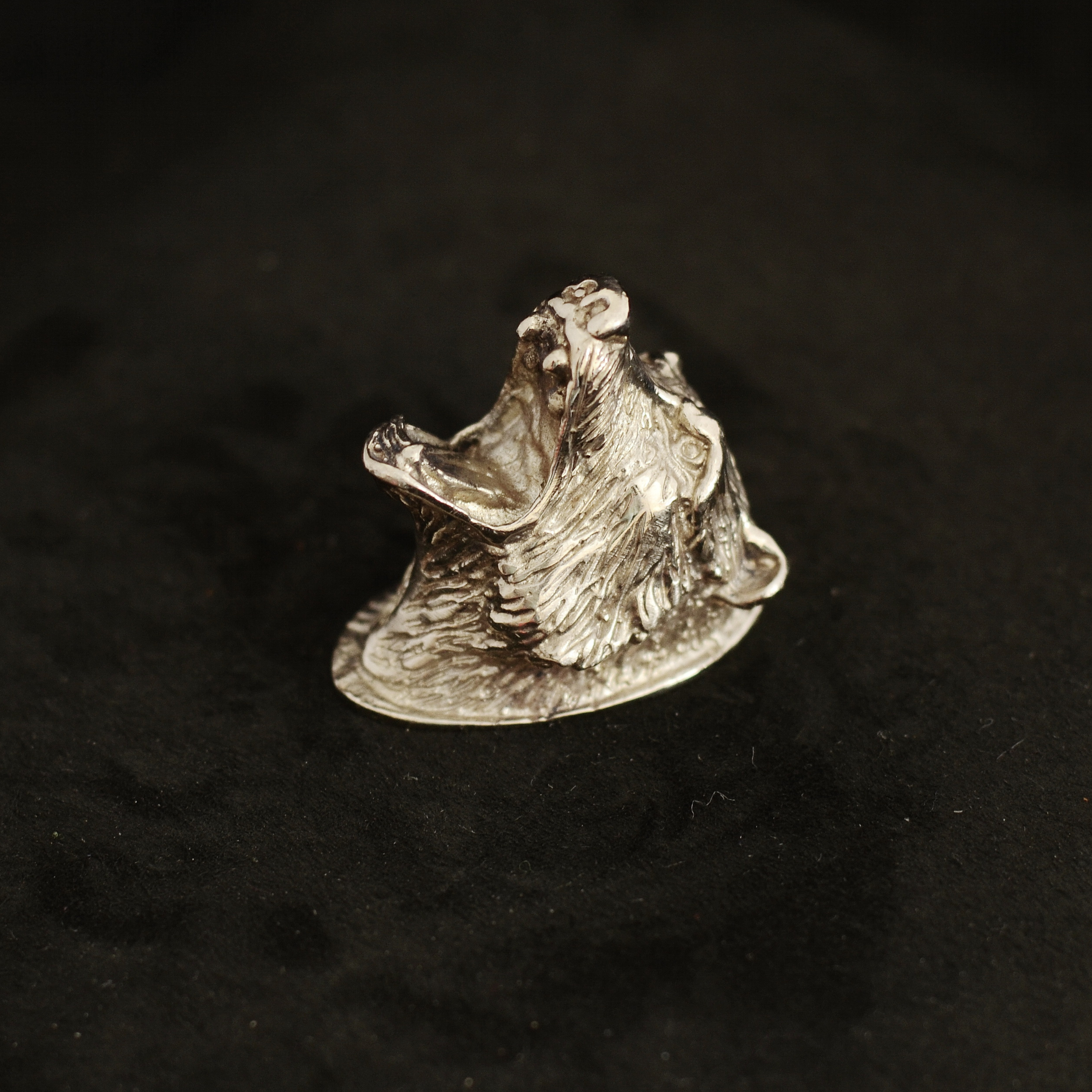 Bear Gold Head Pommel 