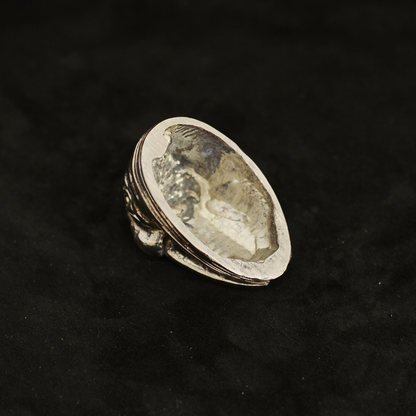 Finger Guard Pommel is made in Bronze