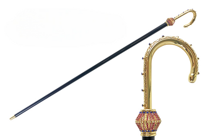 Elegant Luxury Walking Cane for Ladies with Crystal Handle