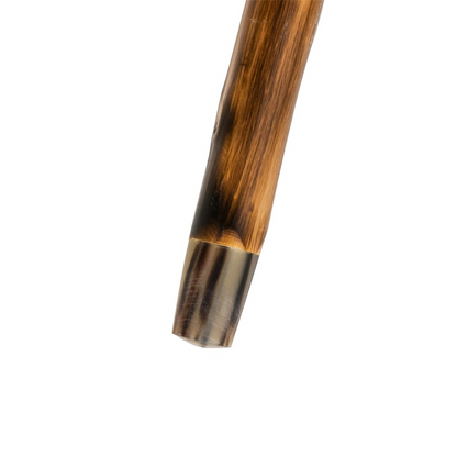 Handmade Chestnut Shaft and Horn End Luxury Deer Antler Walking Cane