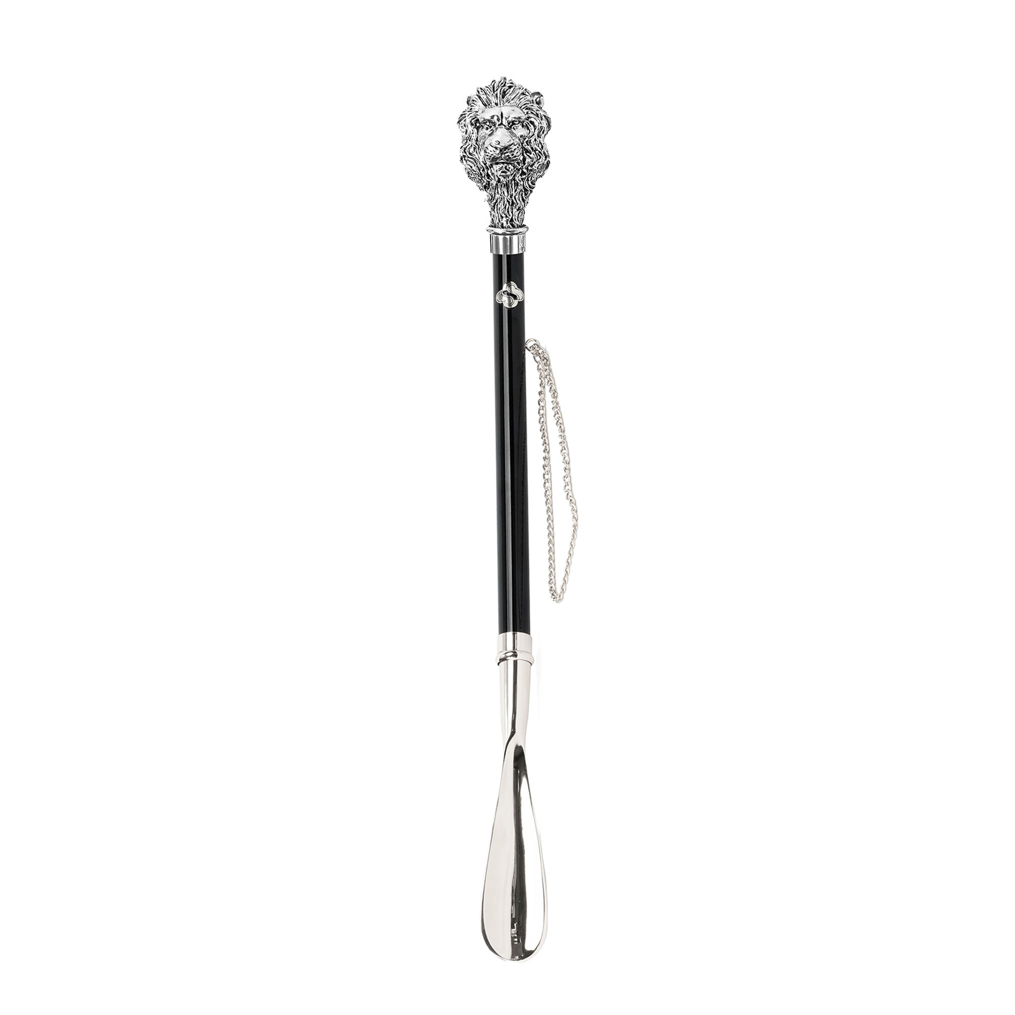Exclusive Chic Silver-Plated 925 Lion Shoehorn – Handmade in Italy