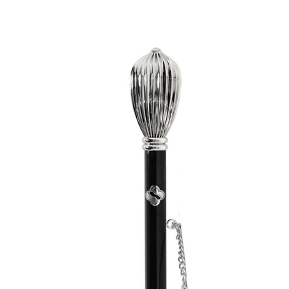 Elegant Drop-Shaped Silver-Plated Shoehorn – Handmade in Italy