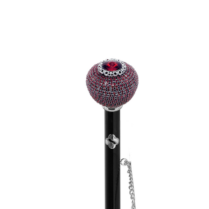 Unique Fashionable Shoehorn with Red Crystals Handle