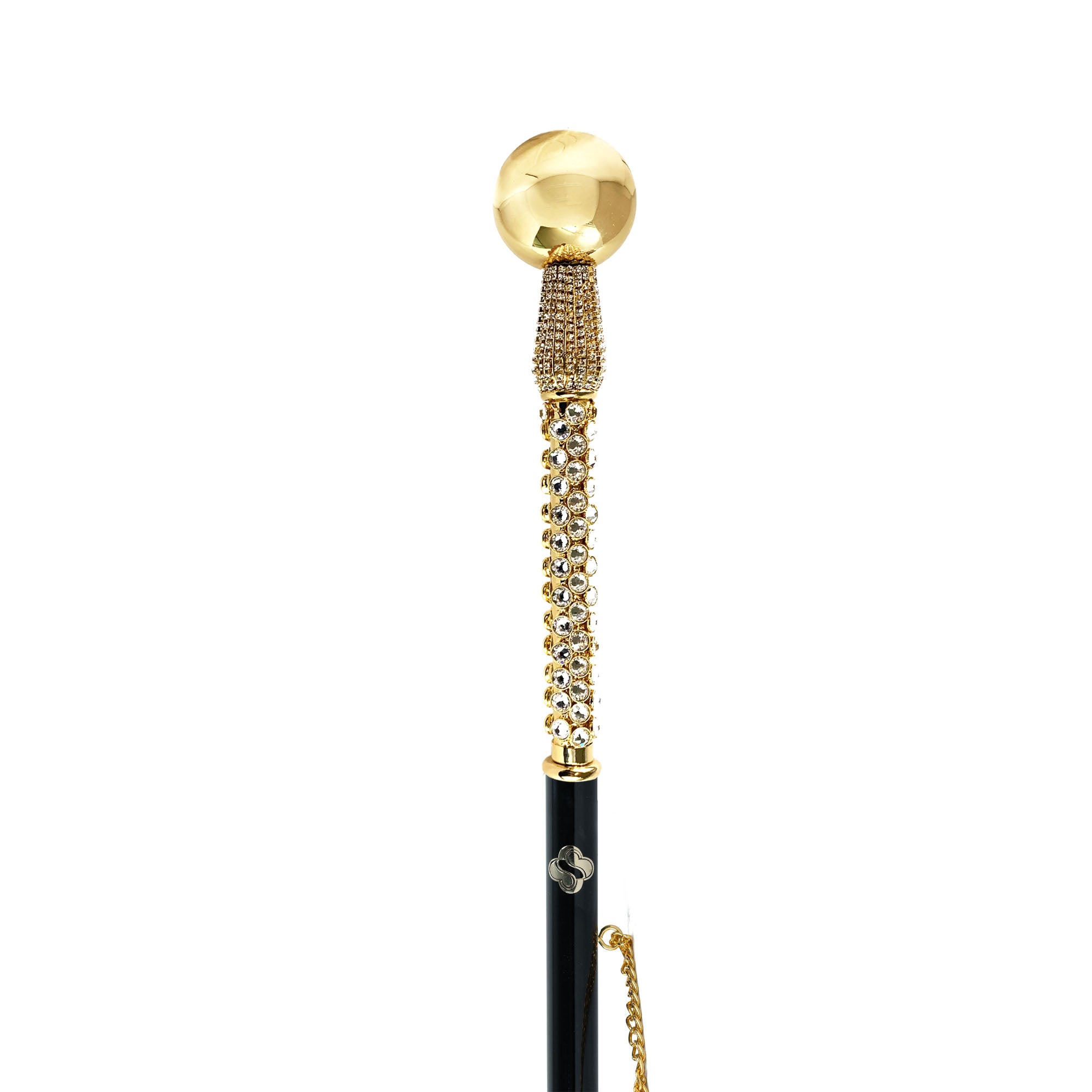 Chic Elegant Ultra-Luxury Shoehorn Adorned with Hundreds of Crystals