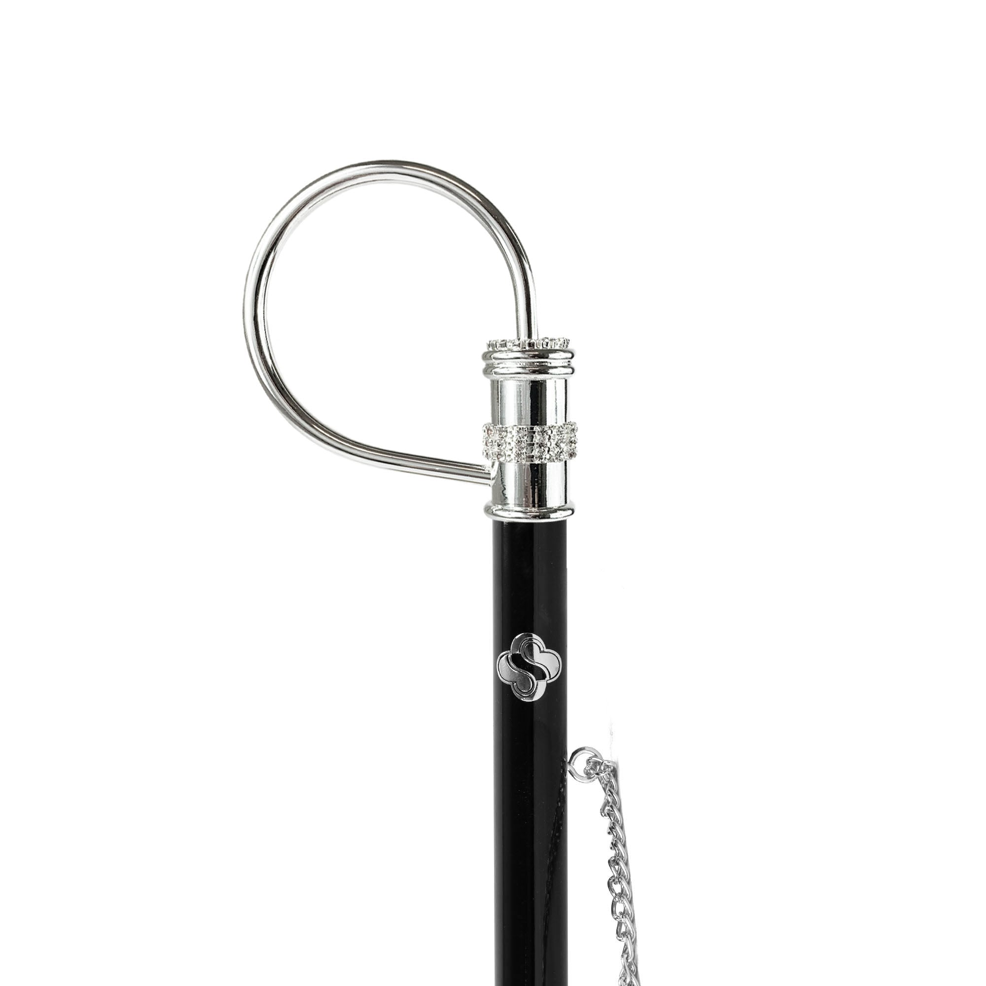 Luxury Handmade Shoehorn in Brass Silver-Plated 925