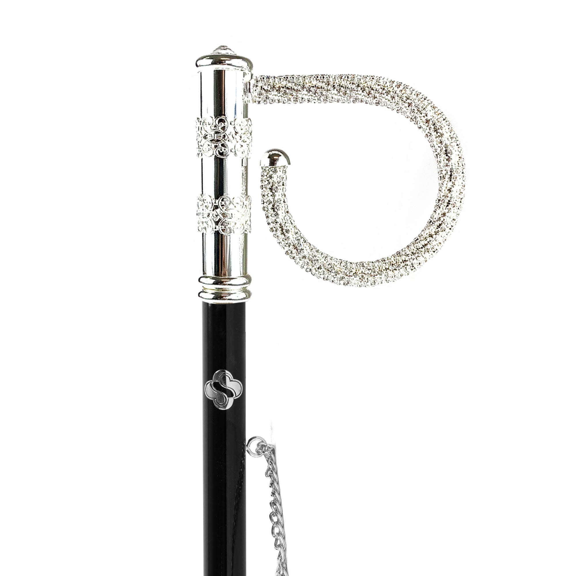 Designer Handmade Brilliant Shoehorn in Silver-Plated Brass 925