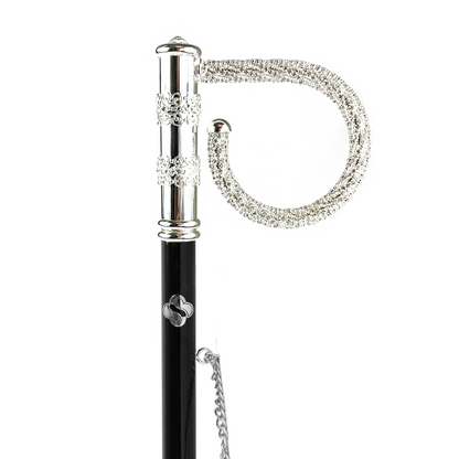 Designer Handmade Brilliant Shoehorn in Silver-Plated Brass 925