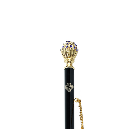 Sapphire Crystal Luxury Shoehorn – Handcrafted Italian Elegance