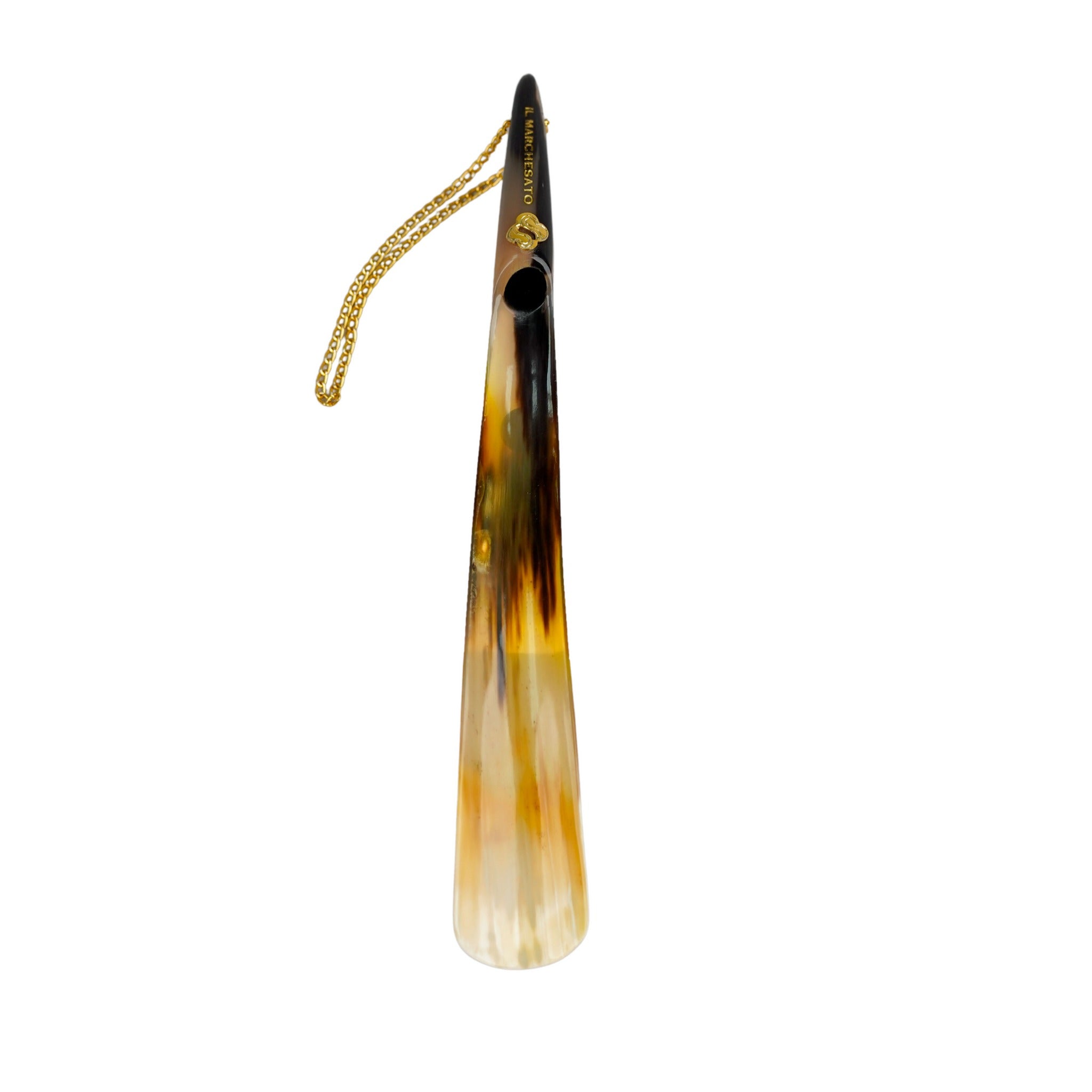 Artisan Horn Shoehorn – Natural Light Color, Handcrafted Elegance