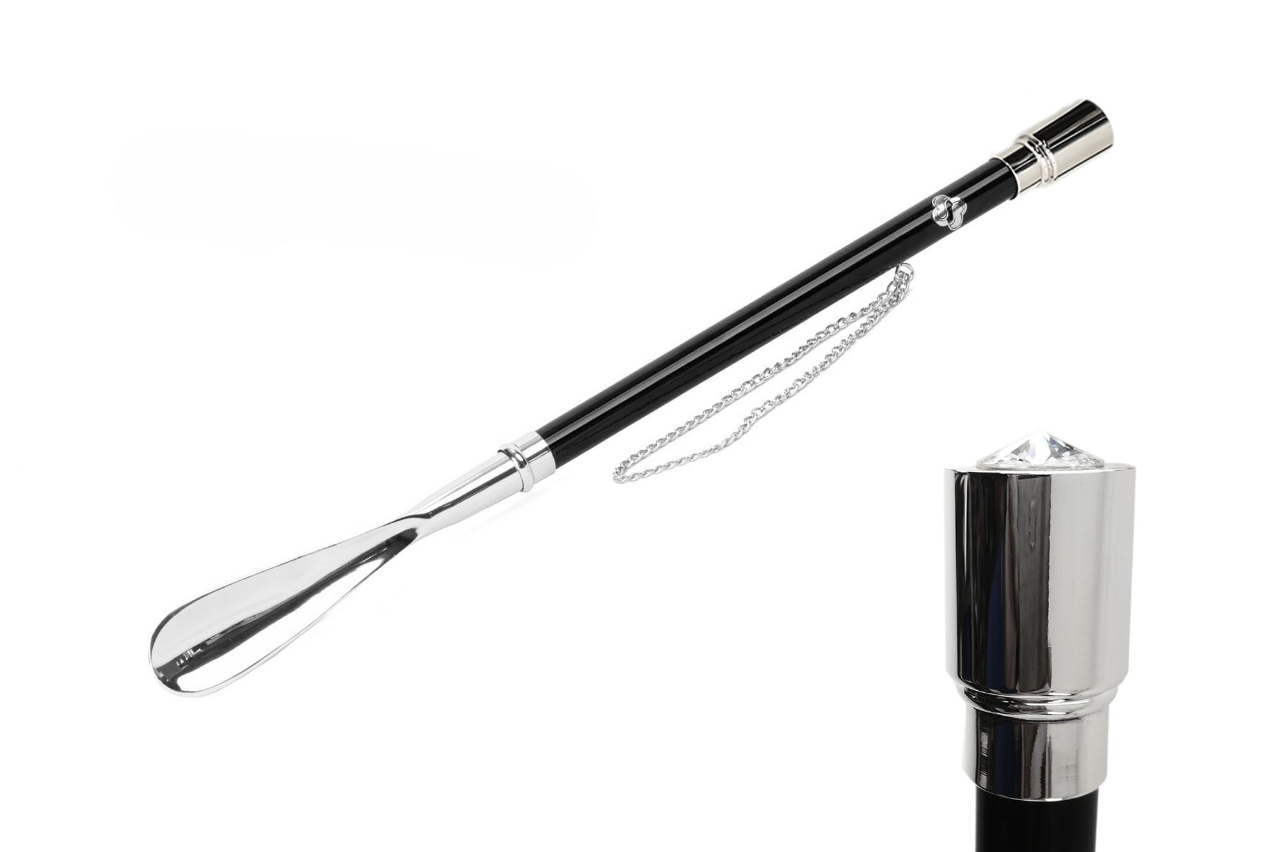 Elegant Designer Silver-Plated 925 Shoehorn – Handmade in Italy