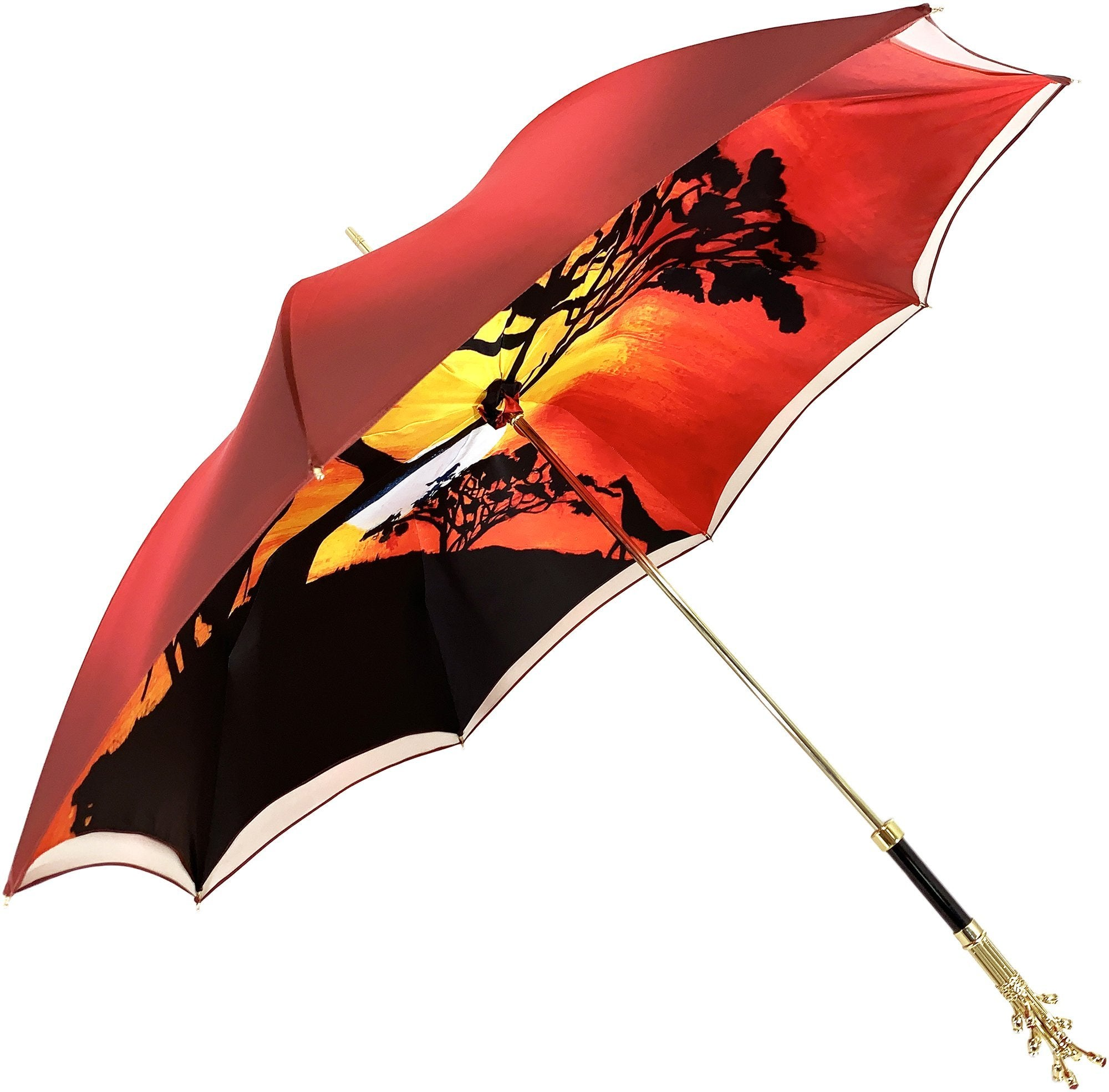 Handmade Double Cloth Umbrella – Exclusive Savannah Design