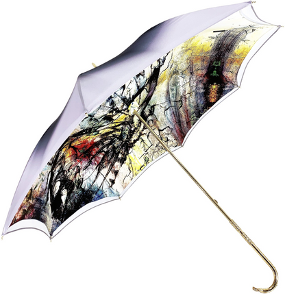 Butterfly Umbrella – Handmade Italian Elegance with Swarovski Crystals
