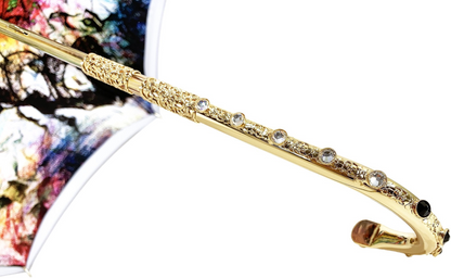 Butterfly Umbrella – Handmade Italian Elegance with Swarovski Crystals