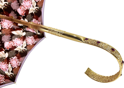 Beautiful Double Cloth Umbrella – Exclusive Herons Design