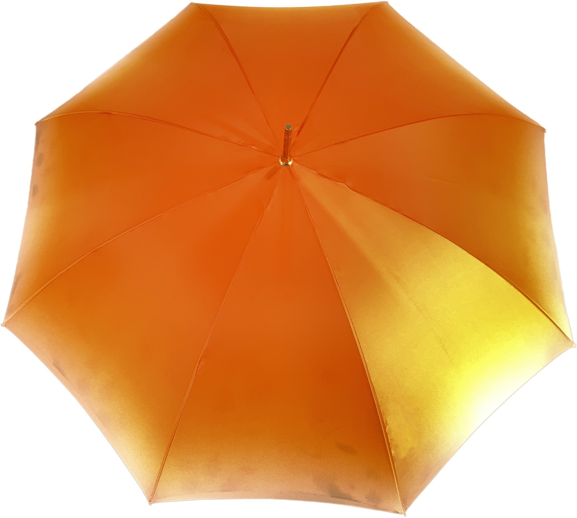 Sunflower Elegance – Double Canopy Umbrella with 24K Gold Details