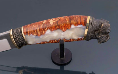 Dog inspired handmade art object