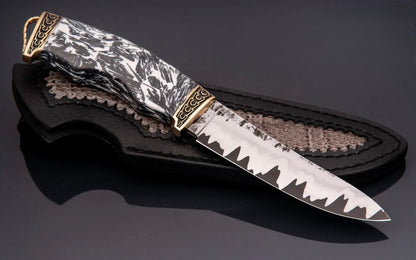 Exclusive handmade knife gift object