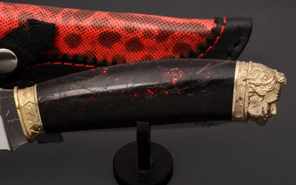 Handmade knife as art object