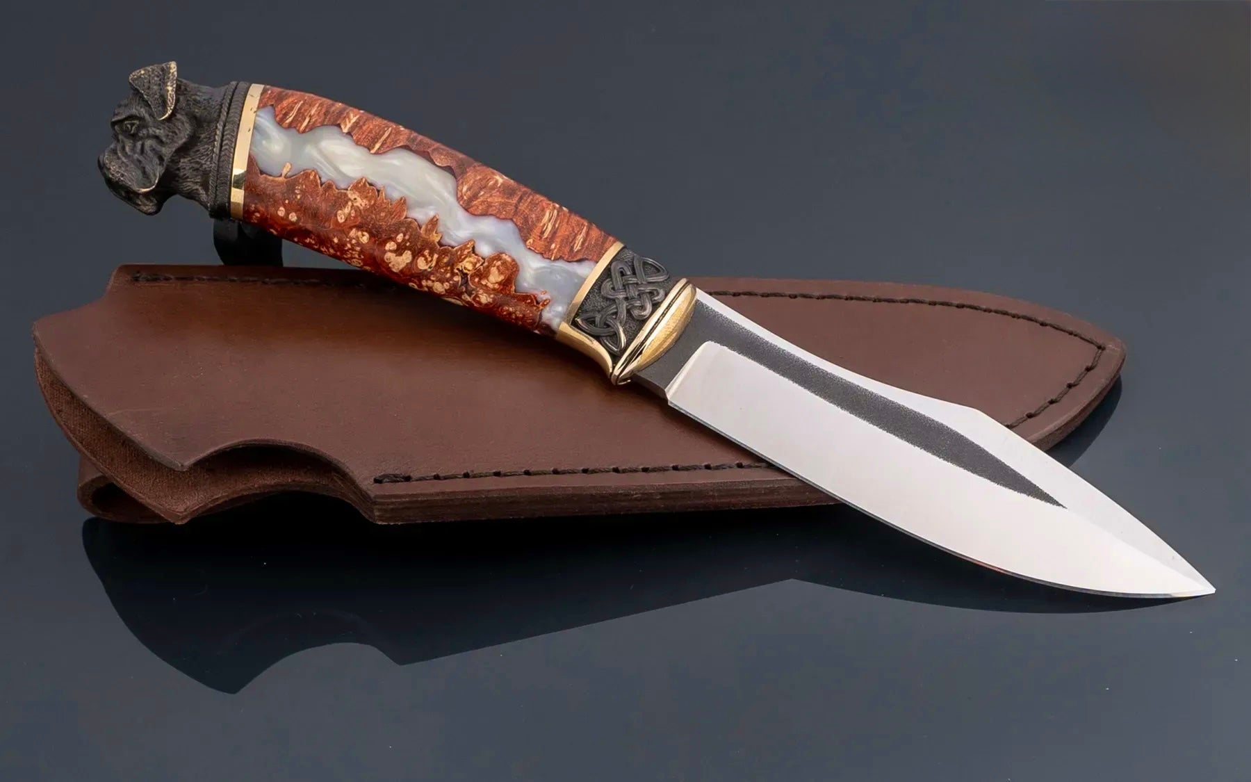 Personal keepsake knife art object