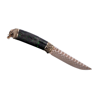 Predator Author Art Knife — Handmade Collectible Sculpture