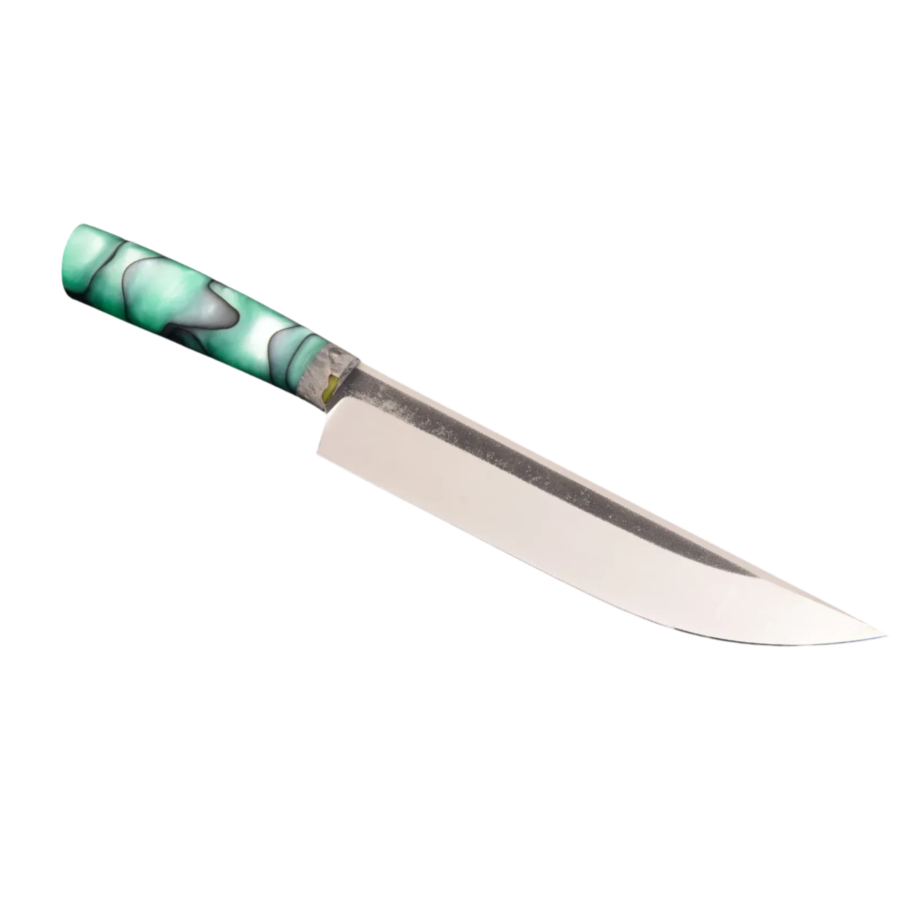 Unique Premium Knife with N690 Steel Blade and Acrylic Handle