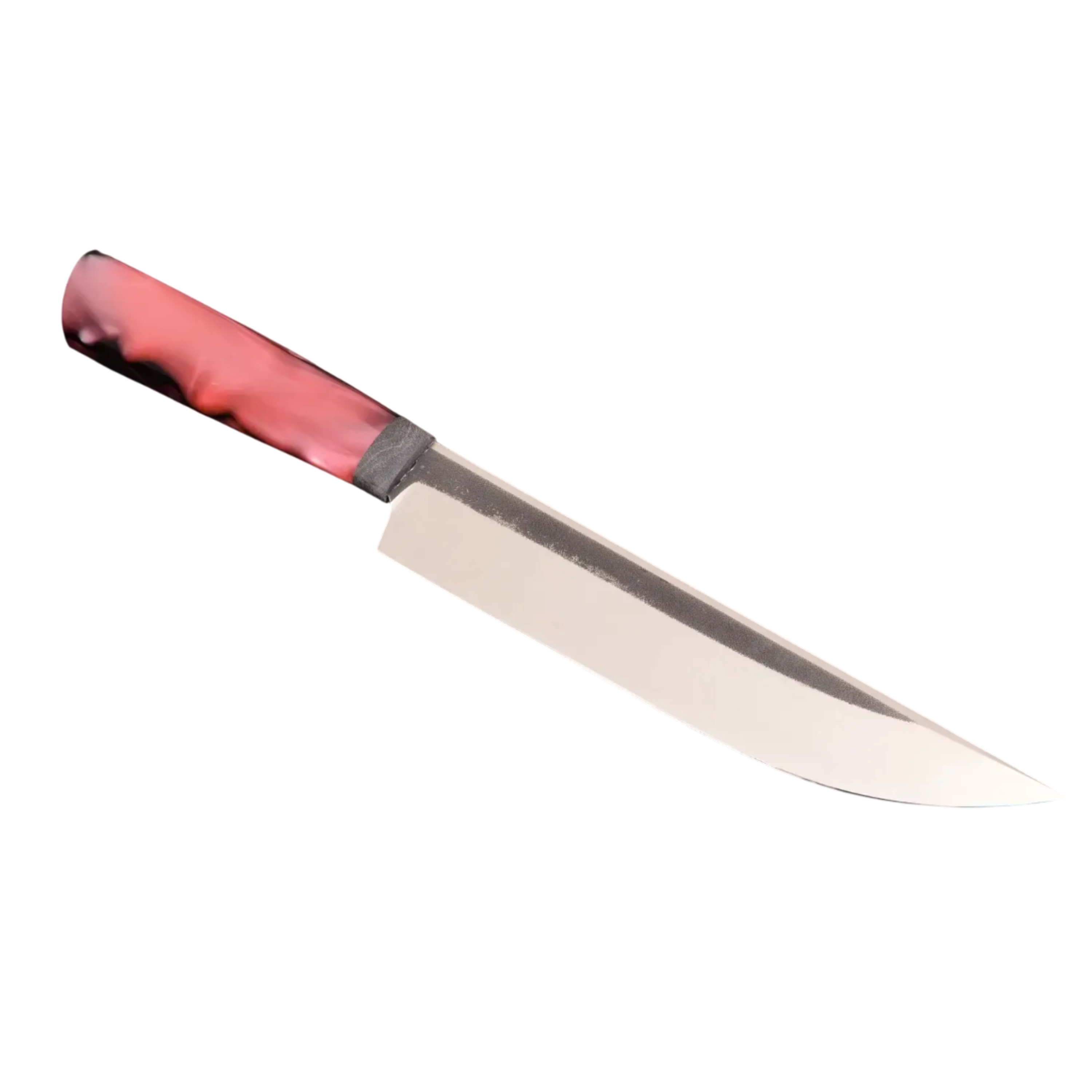 Exclusive Chef’s Knife with N690 Steel Blade and Acrylic Handle
