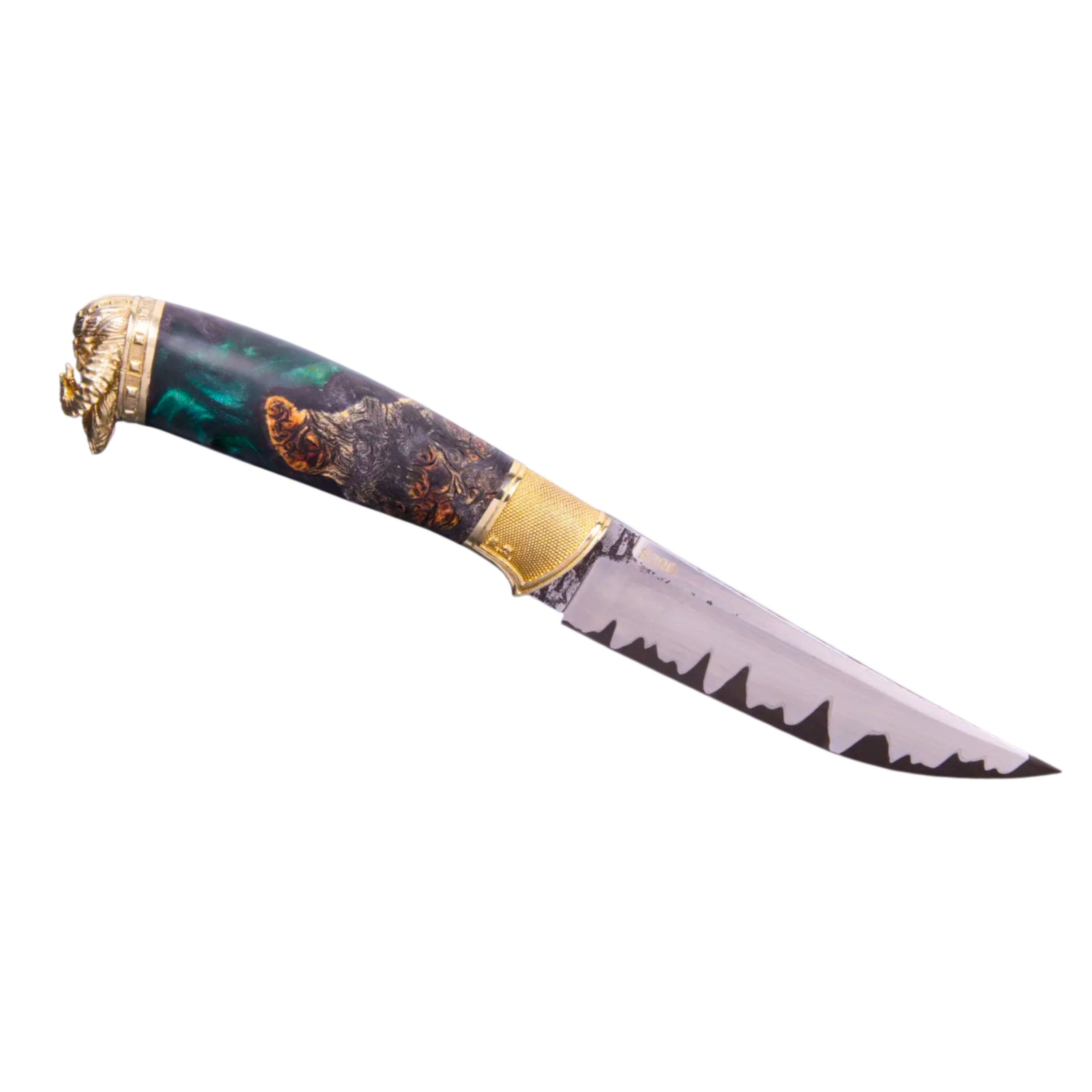 The Author's Laminate Hybrid Knife: Unique Design and Precision Craftsmanship
